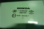 Стекло двери задней левой для Honda Civic 4D с 2006-2012г (Цивик)