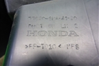Дефлектор воздушный левый (77620SNAA120) для Honda Civic 4D с 2006-2012г (Цивик)