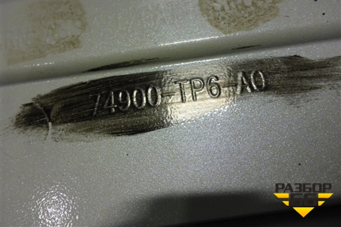 Спойлер на дверь багажника (74900TP6A0) для Honda Crosstour с 2011г (Кросстур)