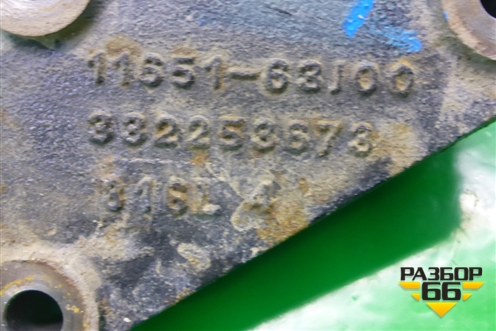 Кронштейн КПП левый (1.2л K12B) для Suzuki Splash с 2008г (Сплеш)