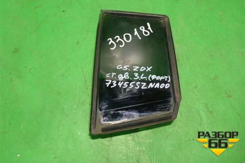 Стекло двери задней левой форточка (73455SZNA00) для Acura ZDX с 2009-2013г (ЗДХ)