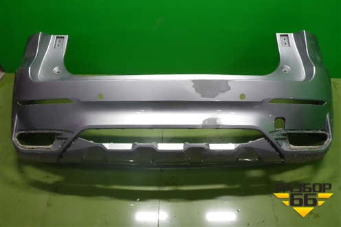 Бампер задний (до 2022г под парктроник) (2804101XKQ00A) для Haval F7 с 2019г (Ф7)
