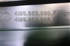 Накладка двери передней правой (новая) (4M0853960F) для Audi Q7 c 2015г (Ку 7)