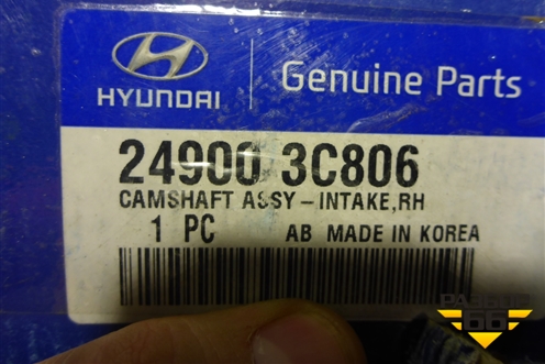 Распредвал впускной (правый 3,8 G6DA) (249003C806) для Hyundai ix 55 с 2008г (Ай икс 55)