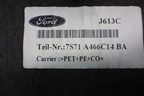 Держатель задней полки правый (хетчбэк) (7S71A466C14BA) для Ford Mondeo 4 с 2006-2014г (Мондео)