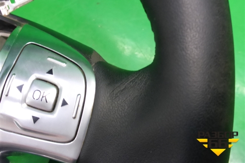 Рулевое колесо под AIR BAG без AIR BAG (кожа) (7S713600HB) для Ford Mondeo 4 с 2006-2014г (Мондео)