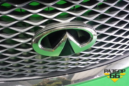 Решетка радиатора (после 2017г под камеру) (623106GW0A) для Infiniti Infiniti QX56/QX80 (Z62) с 2010г (Ку икс56/80)