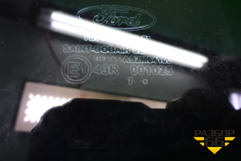 Стекло двери задней левой (хетчбэк) для Ford Mondeo 4 с 2006-2014г (Мондео)
