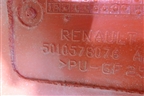 Спойлер боковой правый (верхний) (5010578076) для Renault TRUCK Premium 2 с 2005-2013г (Премиум 2)
