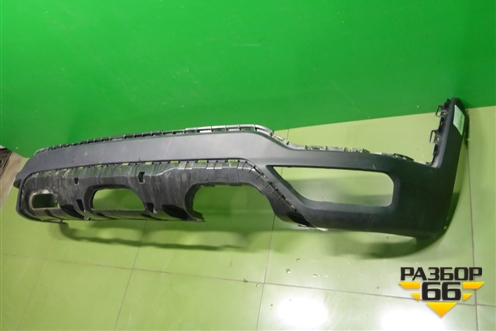 Бампер задний нижняя часть (после 2020г X-Line) (86612H0900) для Kia Rio с 2017г (Рио 4)