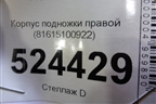 Корпус подножки правой (81615100922) для MAN TGX с 2007г (ТГХ)