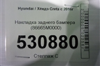 Накладка заднего бампера (86665M0000) для Hyundai Creta с 2016г (Крета)