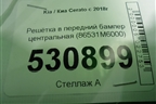 Решетка в передний бампер центральная (до 2021г) (86531M6000) для Kia Cerato с 2018г
