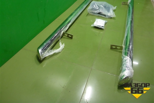 Кенгурятник боковой (Rival комплект новый) (R4121005) для Nissan Pathfinder (R52R) с 2012-2020г (Патфиндер)
