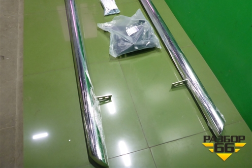 Кенгурятник боковой (Rival комплект новый) (R4121005) для Nissan Pathfinder (R52R) с 2012-2020г (Патфиндер)