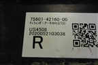 Накладка переднего крыла правого (7560142160) для Toyota Rav-4 с 2018г (Рав 4)