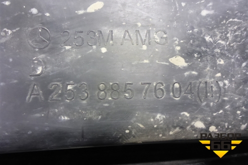 Решетка в передний бампер левая (AMG) (A2538857604) для Mercedes Benz GLC-Klass C253 COUPE с 2016г