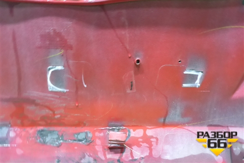 Накладка двери багажника (74890SMG) для Honda Civic 5D с 2006-2012г (Цивик)
