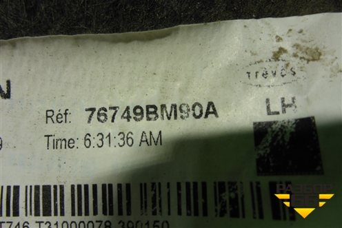 Локер задний левый (76749BM90A) для Nissan Qashqai (J11E) с 2013г