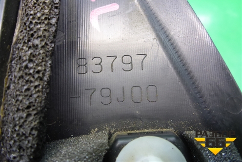 Накладка двери задней левой (уголок хетчбэк) (8379779J00) для Suzuki SX4 с 2006-2013г (СХ4)