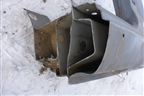 Порог со стойкой правый (хетчбэк) для Suzuki SX4 с 2006-2013г (СХ4)