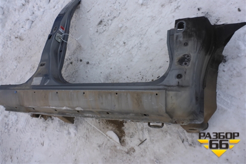 Порог со стойкой правый (хетчбэк) для Suzuki SX4 с 2006-2013г (СХ4)
