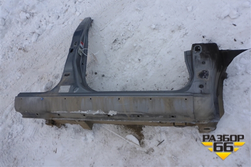 Порог со стойкой правый (хетчбэк) для Suzuki SX4 с 2006-2013г (СХ4)