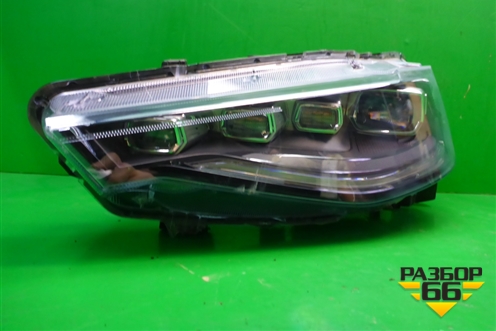 Фара левая (Full Led с блоками) (4121102XKQ00A) для Haval F7 с 2019г (Ф7)