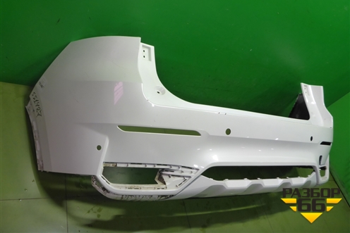 Бампер задний (до 2022г под парктроник) (2804101XKQ00A) для Haval F7 с 2019г (Ф7)