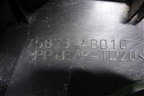 Накладка заднего крыла правого (внутренняя) (7587348010) для Lexus RX 300 c 2009-2015г (РХ)