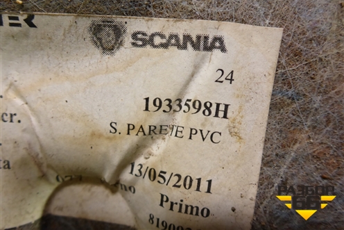 Обшивка в кабину (на заднюю стенку) (1933598) для Scania 5 P Series с 2004-2016г