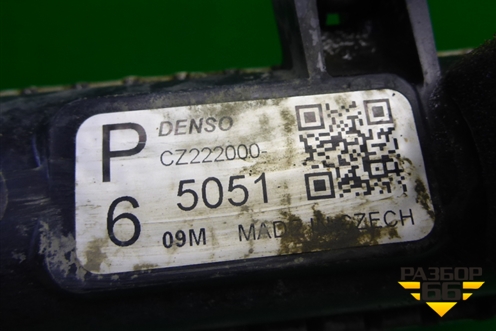 Радиатор охлаждения (1.2л K12B) (МКПП) для Suzuki Splash с 2008г (Сплеш)