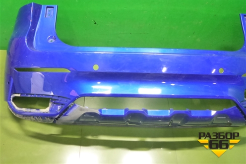 Бампер задний (до 2022г под парктроник) (2804101XKQ00A) для Haval F7 с 2019г (Ф7)