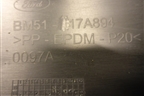 Юбка заднего бампера (до 2015г седан) (BM5117A894) для Ford Focus 3 с 2011г (Фокус)