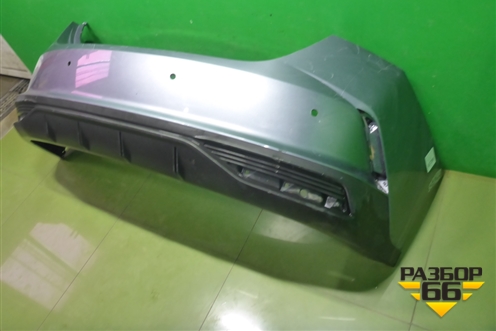 Бампер задний (после 2020г под парктроник) (86611H5500) для Hyundai Solaris с 2017г (Солярис)