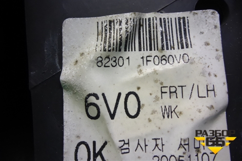 Обшивка двери передней левой под электрику (823011F060V0) для Kia Sportage с 2004-2010г (Спортеидж 2)