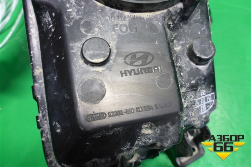 Фара противотуманная левая (для линзованной фары) (92201M0000) для Hyundai Creta с 2016г (Крета)