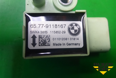 Датчик AIR BAG (передней левой двери) (65779118167) для BMW X5 E70 с 2007-2013г (Х5 Е70)