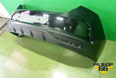 Бампер задний (после 2020г под парктроник) (86611H5500) для Hyundai Solaris с 2017г (Солярис)