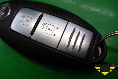 Ключ зажигания для Nissan X-Trail (Т31) с 2007-2014г