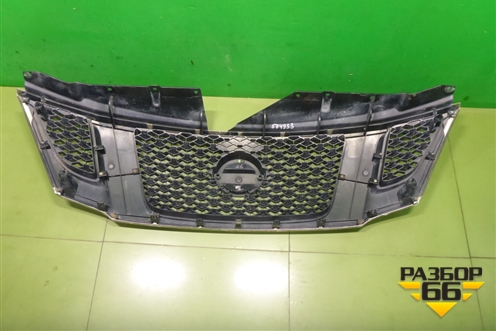 Решетка радиатора (до 2014г под камеру) (623101LB0A) для Nissan Patrol (Y62) с 2010г (Патрол)