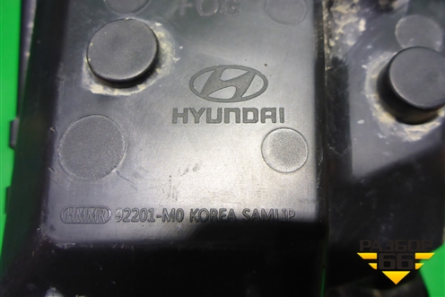 Фара противотуманная левая (для линзованной фары) (92201M0000) для Hyundai Creta с 2016г (Крета)
