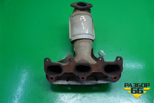 Коллектор выпускной (передний 2.7л G6BA) для Hyundai Sonata-5 с 2001г (Соната)