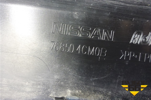 Накладка на порог наружная правая (768504CM0B) для Nissan X-Trail (Т32) с 2014г (Хтраил)
