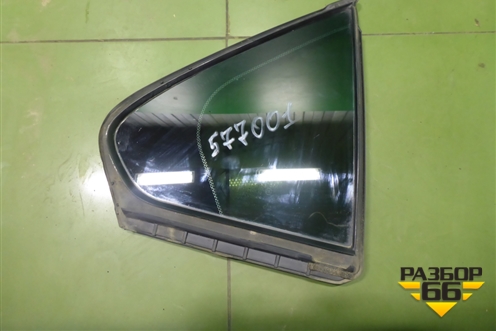 Стекло двери задней правой форточка (седан) для Honda Accord(CU-CW) с 2008-2013г (Аккорд)