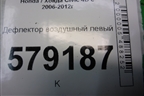 Дефлектор воздушный левый (77620SNA) для Honda Civic 4D с 2006-2012г (Цивик)