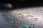 Пыльник переднего крыла правого (верхний) (74206SNA) для Honda Civic 4D с 2006-2012г (Цивик)