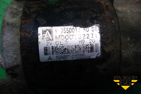 Стартер (N14B16AB 1.6л EP6 турбо АКПП) (V755001780) для Mini Cooper R56 с 2005-2014г (Купер)