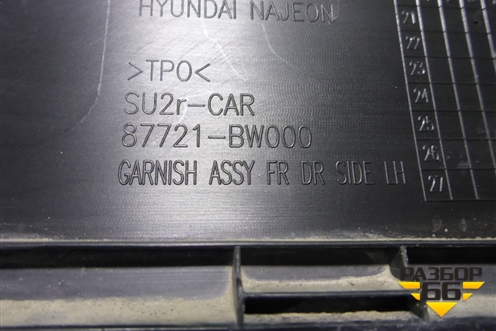 Накладка двери передней левой (87721BW000) для Hyundai Creta с 2021г (Крета)