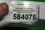 Накладка на решетку переднего бампера (левая) (2803129XST01A) для Haval Jolion с 2021г (Джолион)